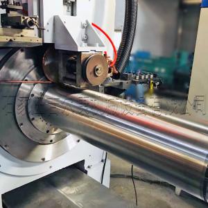 Filtration Screen Tube Wire Mesh Making Machine High Slot Precision