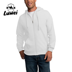 Buy cheap High Quality Moletons Pastel 50% Cotton Cut And Sew Zip Up Drawstring Men's Hoodies Sweatshirts from wholesalers