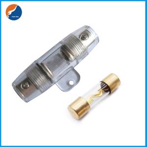 Buy cheap AGU-02 Fits 4 8 Gauge Wire Screw-in Type In-line 5AG Audio AGU 10x38mm Glass Tube Fuse from wholesalers