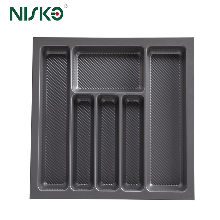 Buy cheap Kitchen Silverware Storage Box Utensil Drawer Insert Flatware Cutlery Tray Organiser from wholesalers