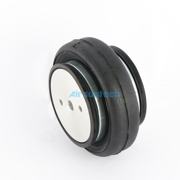 Rubber Air Spring Shocks Goodyear 1B5-500 One Convoluted Cushion With G1/4 Air