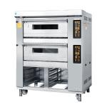 Buy cheap 2 Deck 4 Tray Bakery Deck Oven 40X60cm For Bread Cakes Cookie Pizza Baking from wholesalers