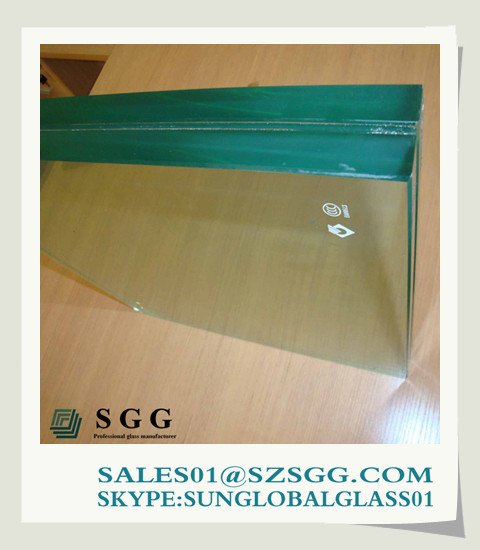 Quality 10mm Laminated glass with 1.52 PVB interlayer for sale