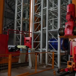 Buy cheap Electric Stacker Crane System Longevity Warehouse Stacker Crane Pallet Lift Stacker from wholesalers