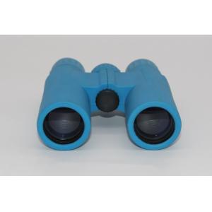 Buy cheap Easy Turn Blue Folding Pocket Binoculars 10x32 High Durability With Minimal Shaking from wholesalers