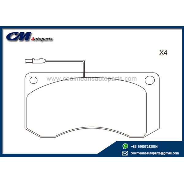 Buy cheap WVA 29013 29014 Disc Brake Pads for DENNIS from wholesalers