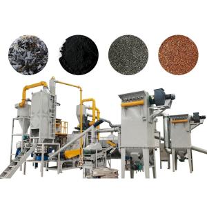200-3000kg/h Lithium Ion Battery Recycling Scrap Machine with Engine Core