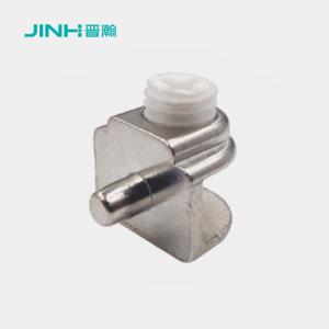 Buy cheap C Shape Glass Panel Clips Cabinet Fittings High Precision For 8 Thickness Glass from wholesalers