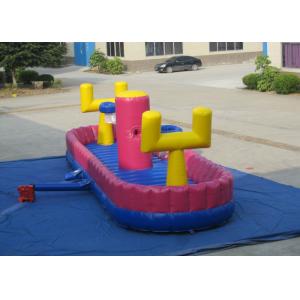 Colourful Inflatable Toddler Playground , Inflatable Playground Competitive