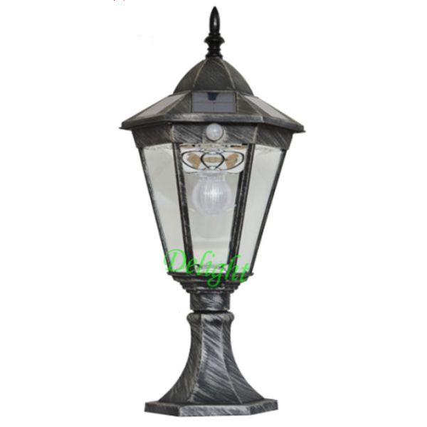 Buy cheap Aluminum Die Casting Outdoor solar Post Light with Sensor solar motion sensor post lighting (DL-MSP18) from wholesalers