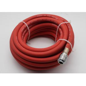 Buy cheap ID 8mm L 10m WP 20 BAR BP 60 BAR Rubber Air Hose , 1/4" BSP Quick Release Connectors from wholesalers