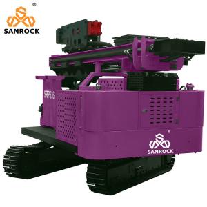 Buy cheap Solar Hydraulic Press Pile Driving Equipment Screw Pile Ramming Machine from wholesalers