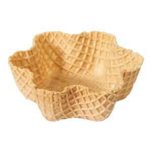 Buy cheap CE Crispy Tart Chocolate Waffle Cones 92mm Caliber , Custon Size from wholesalers