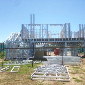 Buy cheap Flat Roof Modern Light Steel Framing For Building Construction from wholesalers