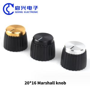20X16 Marshall 6mm Spline Potentiometer Knob 500VAC Switch Adjustment