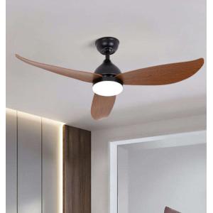 Buy cheap Wholesale factory Quiet 56-Inch Ceiling Fan with Powerful Airflow ABS 3 Blades DC Motor Remote Control 110V-240V for Household and Hotel from wholesalers