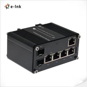 Industrial 4-Port 10/100/1000T 802.3bt 90W PoE + 1-Port 10/100/1000T + 2-Port