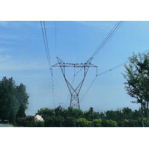 Buy cheap ISO1461 Galvanization Steel Lattice Transmission Tower from wholesalers