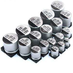 Buy cheap 10.20mm Height Aluminum Electrolytic Capacitor SMD Cap 105C SMT FK Series from wholesalers