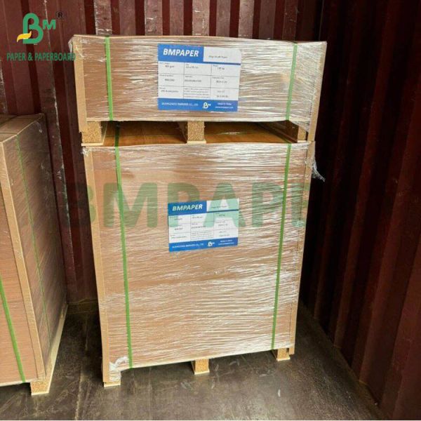 Buy cheap 650g 1250g Brown Lined Kraft Chipboard Sheets For Protective Solutions from wholesalers