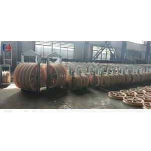 150KN Transmission Stringing Blocks ACSR720 Conductor Wire Stringing Blocks