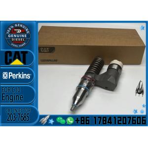 Diesel fuel injector 10R-1258 c12 injector 203-7685 2037685 for caterpillar c12