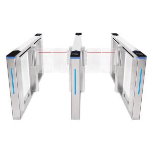 Buy cheap Aluminum Alloy Speed Gate Turnstile Intelligent Pedestrian Swing Barrier from wholesalers
