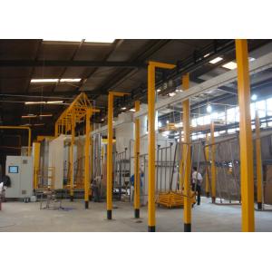 Compact High Output Automatic Powder Coating Plant System Customized Power