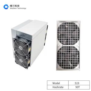 Buy cheap S19  90T   Antminer BTC Miner 3105W Mining 34.5J/T​​ from wholesalers