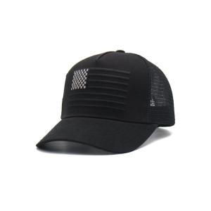 Buy cheap Pured Color Trucker Hats High Quality 5 Panel Mesh Back OEM Custom Embroidery 3D Sports Cap Trucker Caps from wholesalers