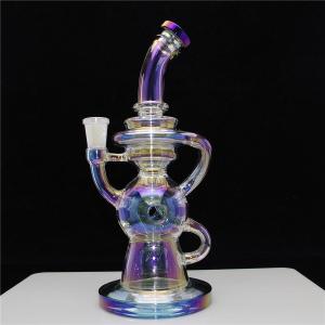 China 8 Inch Oil Rig Glass With 14mm Quartz Banger Nail Glass Smoking Pipes Glass Bong on sale