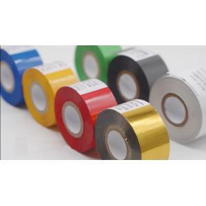 Buy cheap 30mm*100m Hot foil ribbon /date coding foil for expiry date coding from wholesalers