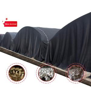 Buy cheap Customizable Mushroom Greenhouse with Manual or Electric Roll Up Ventilation from wholesalers