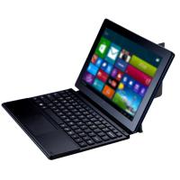 Buy cheap Black Leather POGO PIN Keyboard , 10.5 Inch Energy Saving Windows 8 Keyboard product