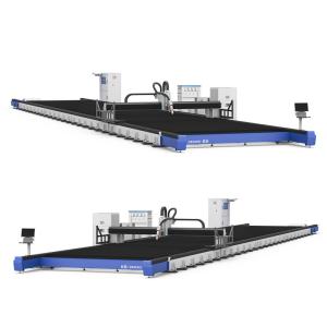 Buy cheap Powerful Gantry Laser Cutting Machine With Water Cooling Cypcut Control System And AC380V/50Hz Power Supply from wholesalers