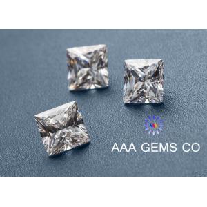 Classical Princess Square Moissanite Eight Arrows And Eight Hearts