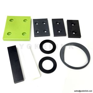 Buy cheap UHMW-PE Plastic Sheets Rods Curved Guide Custom Machining Parts from wholesalers