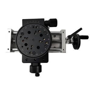 Buy cheap Aluminum Alloy Precision Manual Rotation Stage Xzθ Multidimensional Platform Worm Gear from wholesalers