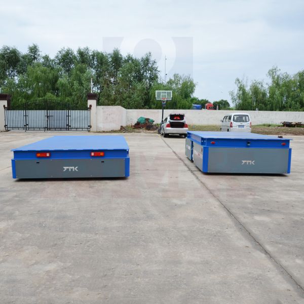 Quality 20 T Heavy Duty Platform Cart With Mecanum Wheel Remote Control for sale