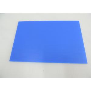 Corona Treatment Corrugated Plastic Sheets 4x8 Black White Blue