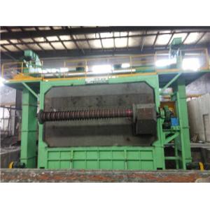 Rotation 20r/Min Wire Rod Shot Blasting Machine High Efficiency