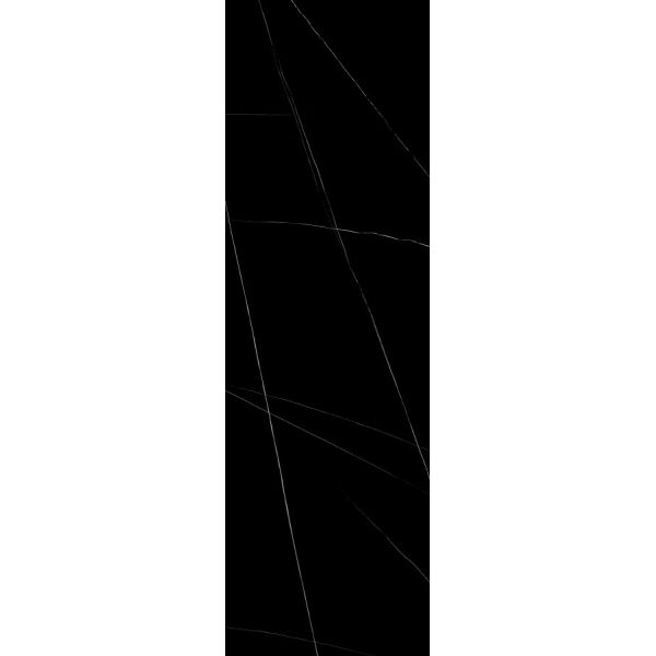 Quality Black And White Root Marble Porcelain Ceramic Slab Tile for sale