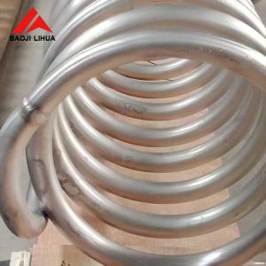 Buy cheap Flexible Coil Grade 9 Titanium Tube OD 10mm Seamless Annealed from wholesalers