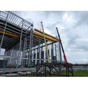 Buy cheap GB Standard Steel Structure Warehouse with Anticorrosive Coating and Customizable Size from wholesalers