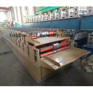 686 762 Double Layer Roofing Sheet Forming Machine 350H Steel Roofing Roll