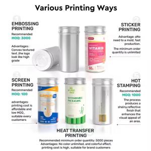 AT PACK Custom Tin Metal Coffee Cans Tinplate For Coffee Beans 150g 250g 400g