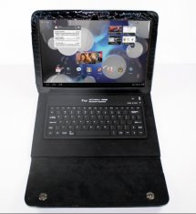 Buy cheap blutooth ABS xoom keyboard case with power management software from wholesalers