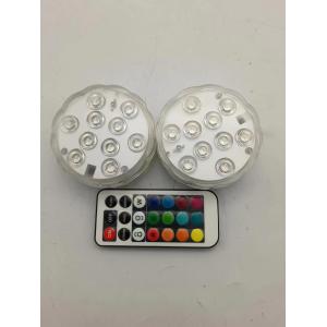 Buy cheap IP68 Waterproof LED Pool Light Underwater Light LED RGB Submersible Swimming Pool Lamp Remote Control from wholesalers