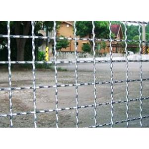 Buy cheap Double 1mm Stainless Steel Crimped Wire Mesh Square Opening Screen from wholesalers
