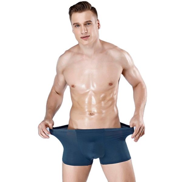 Buy cheap Sustainable Adults Mens Boxer Shorts Seamless Plus Size Bamboo Fabric Shorts from wholesalers
